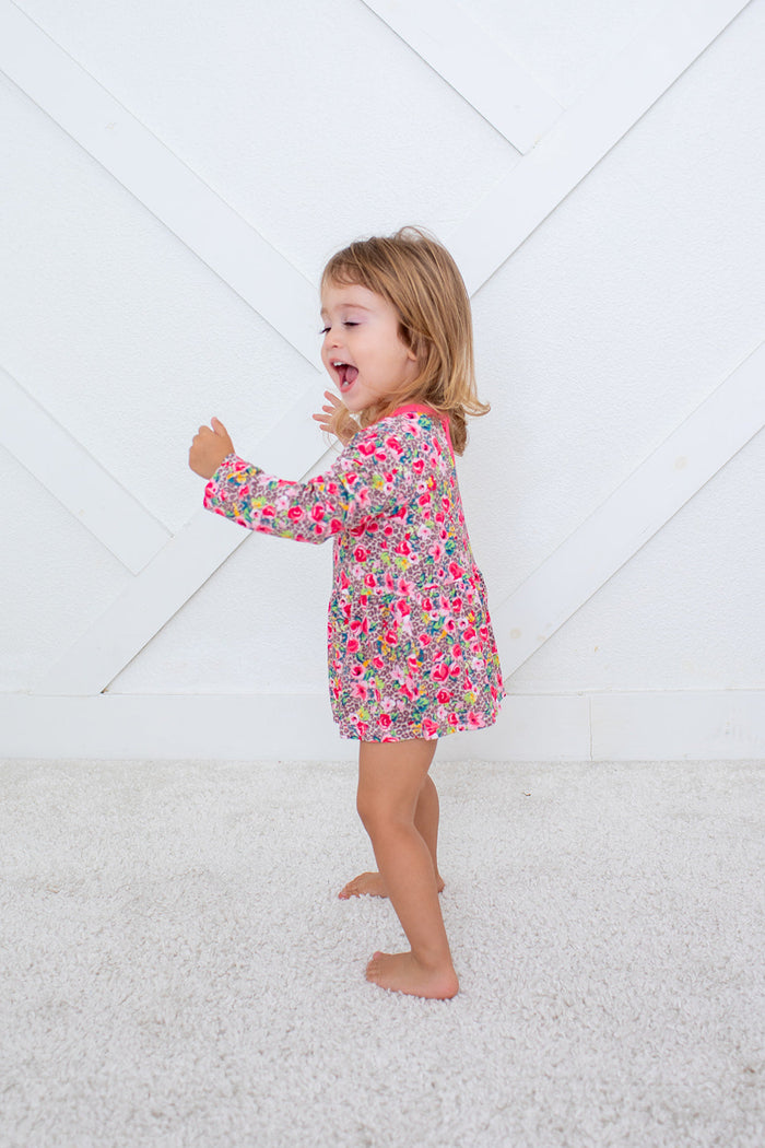 Savanna Rose Bodysuit Dress - Bestaroo