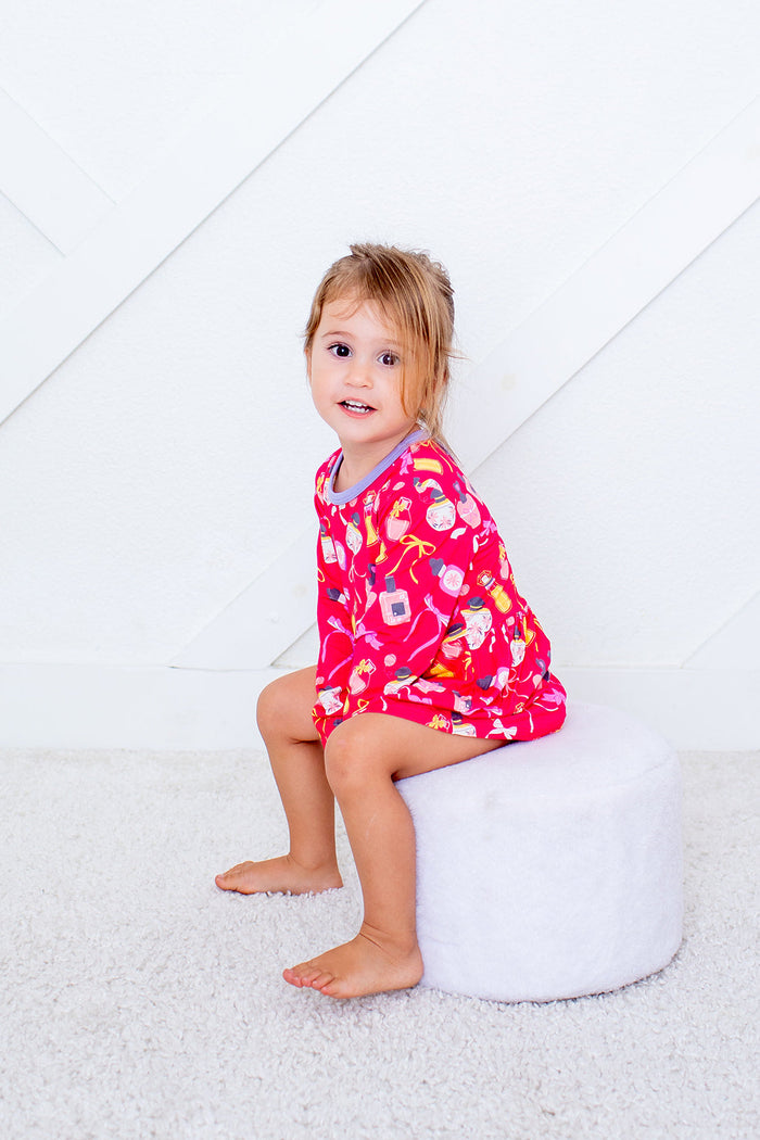 Sweet Scent L/S Bodysuit Dress - Bestaroo