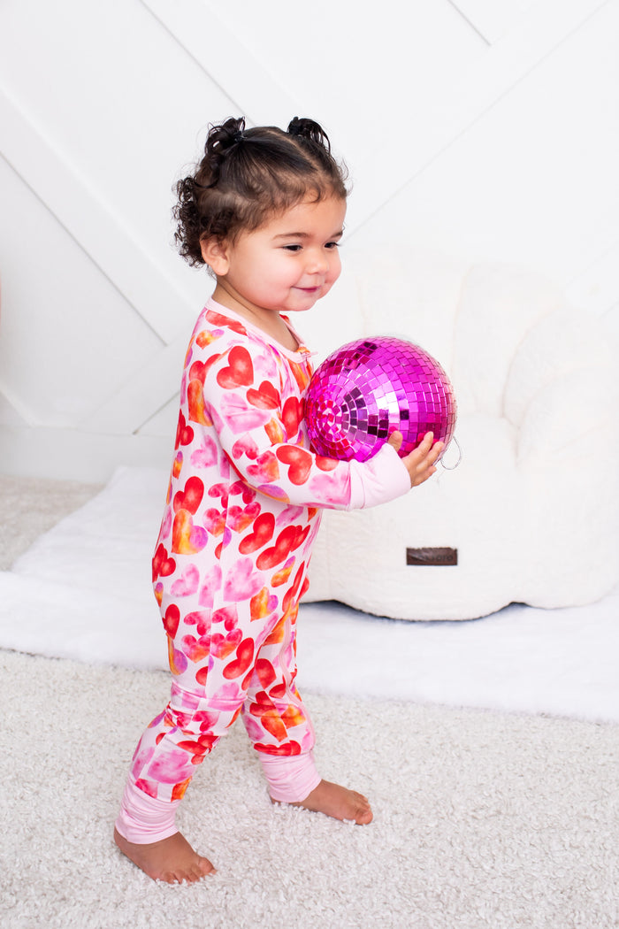 Love Hearts Convertible Coverall - Bestaroo