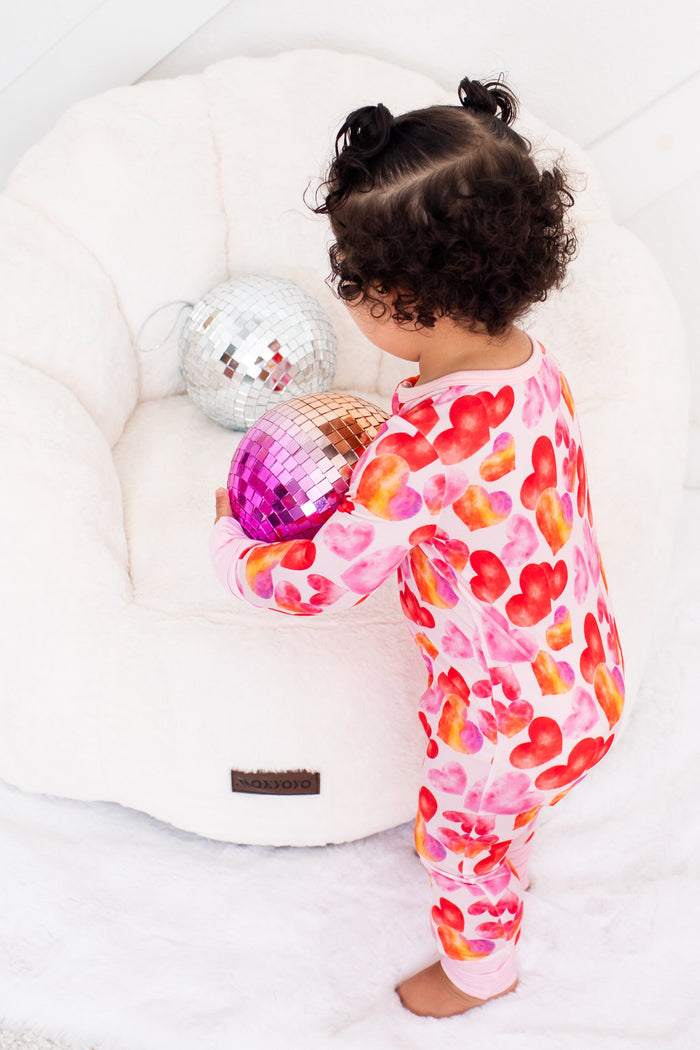 Love Hearts Convertible Coverall - Bestaroo
