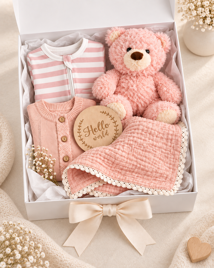 Cozy Bear Gift Box
