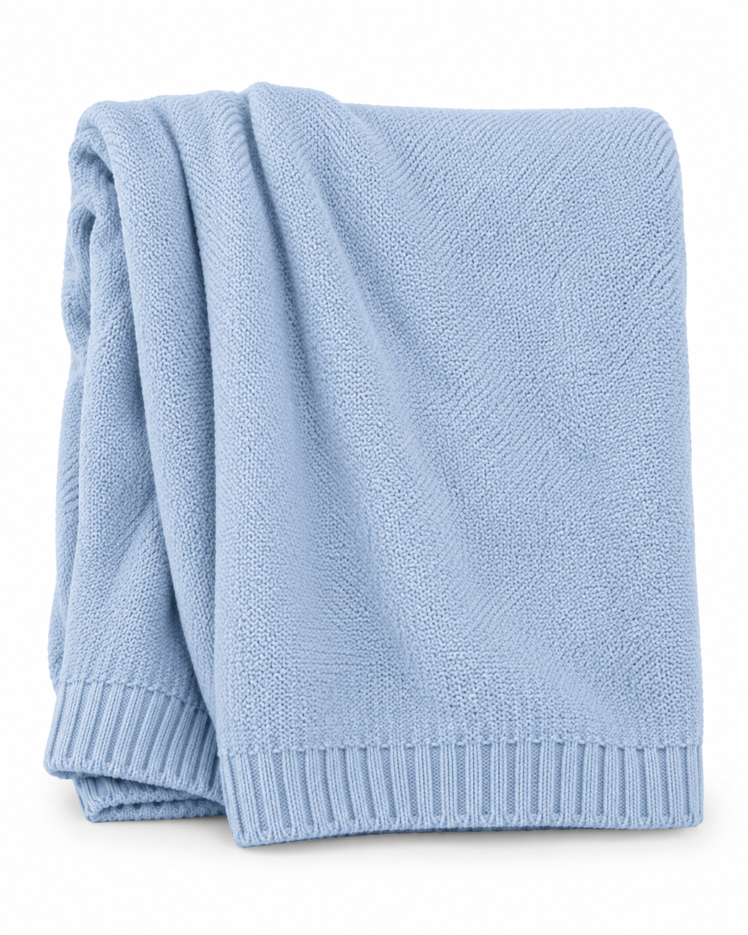 Embroidered Knit Blanket