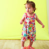 Groovy Bloom Bubble Romper