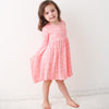 Pink Petals L/S Dress