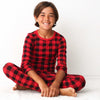 Black & Red Plaid Pajama