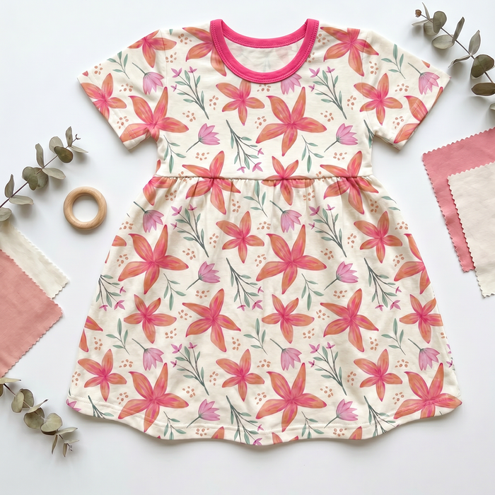 Sunset Leilani S/S Dress - Bestaroo