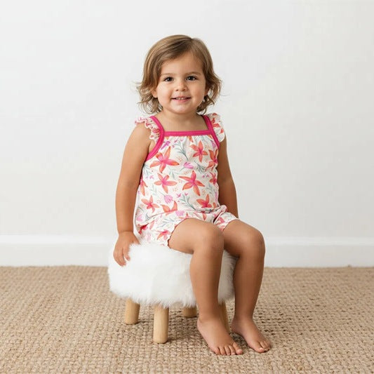 Sunset Leilani Bubble Romper - Bestaroo