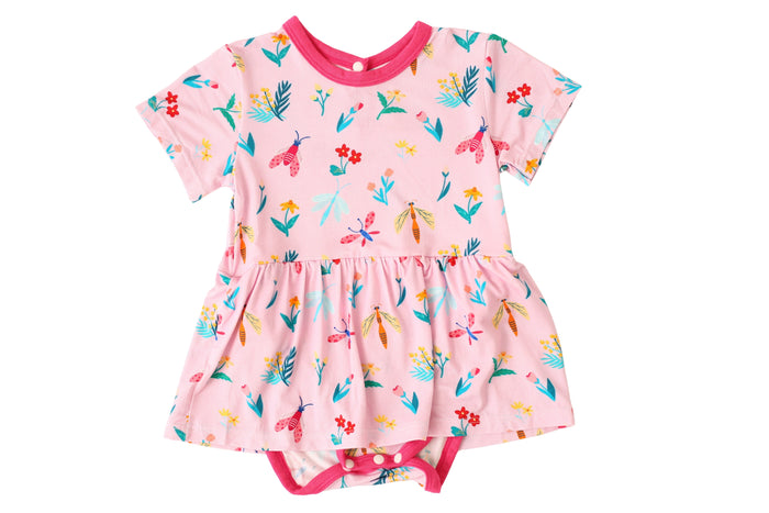 Petal Bugs S/S Bodysuit Dres - Bestaroo
