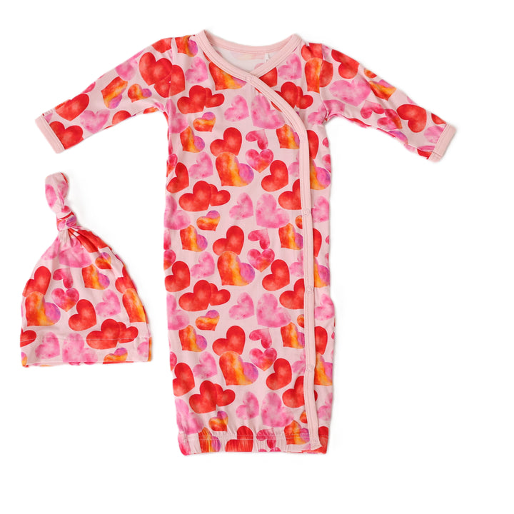 Love Hearts Gown & Hat