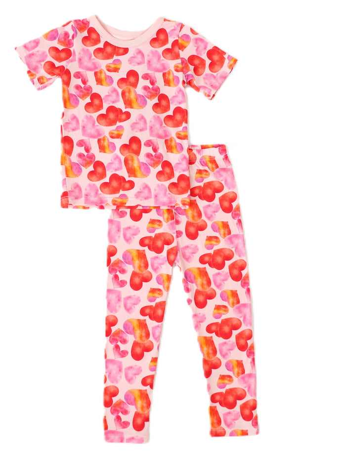 Love Hearts S/S Pajama - Bestaroo