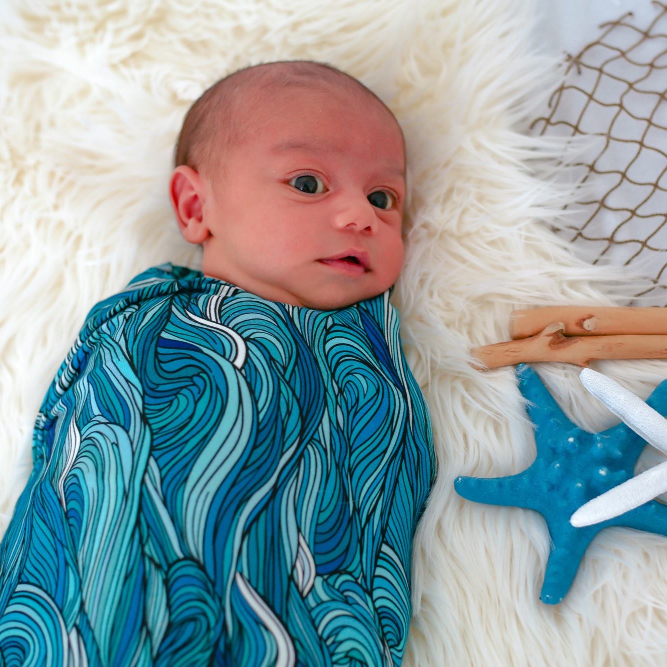 Sea Dreams Swaddle