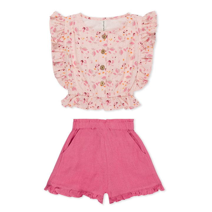 Bestaroo - Bamboo - Aliya Pink Short and Top
