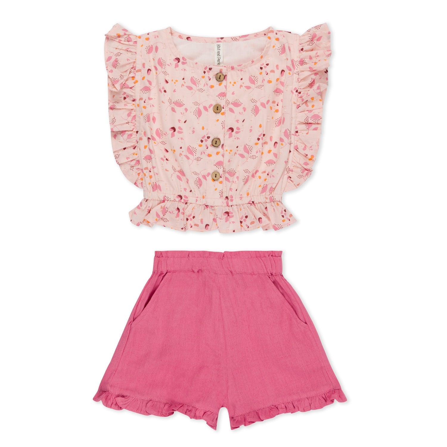 Bestaroo - Super - Soft - Bamboo - Aliya Pink Short and Top