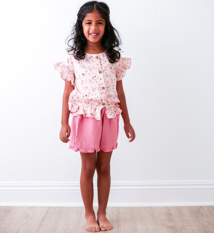 Bestaroo - Aliya Pink Short and Top