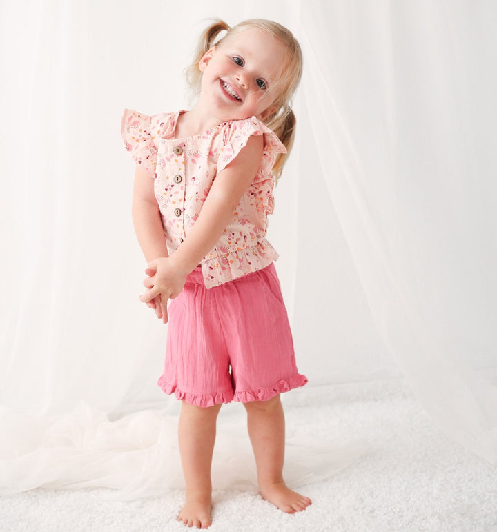 Bestaroo - Bamboo - Aliya Pink Short and Top