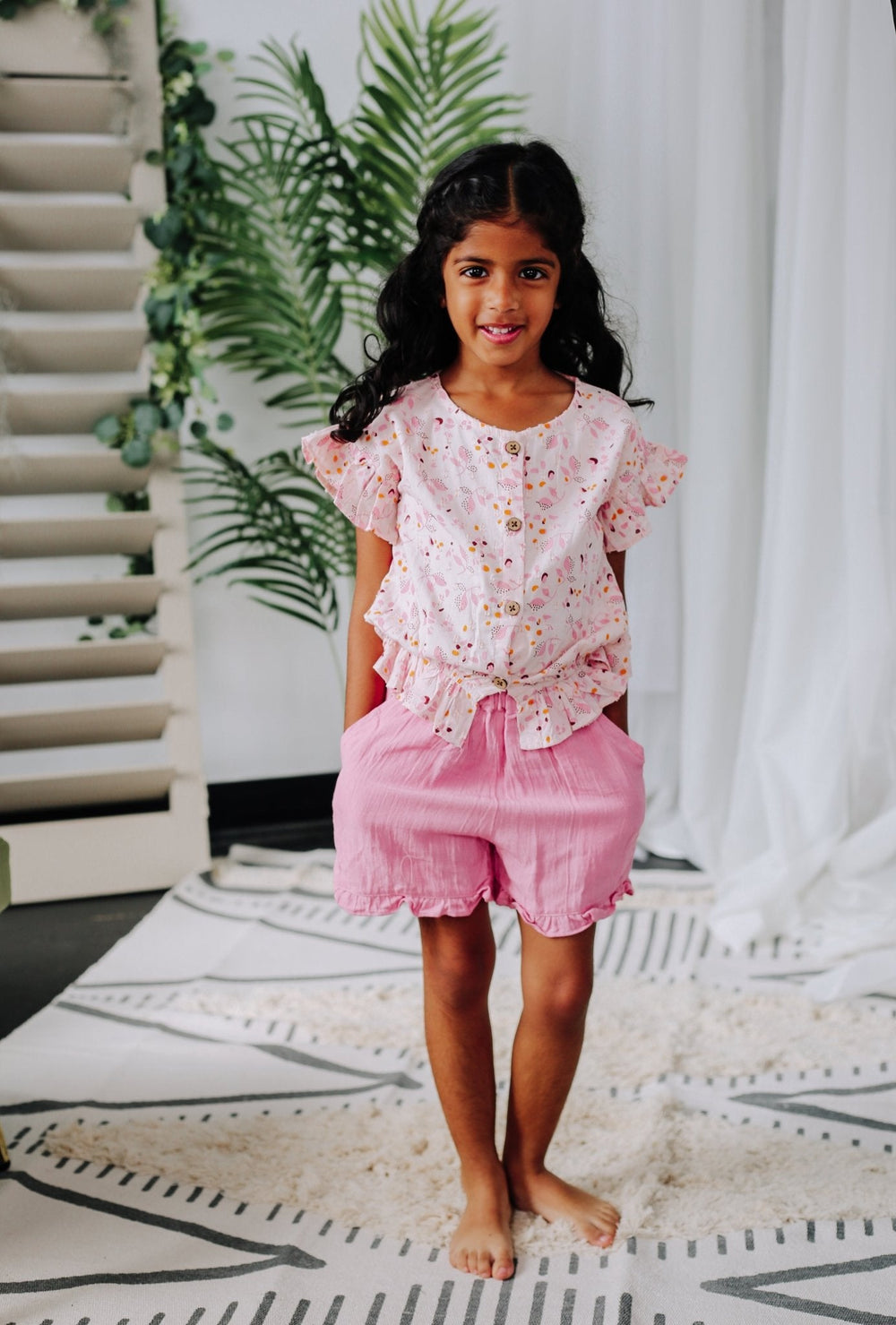 Bestaroo - Bamboo - Aliya Pink Short and Top