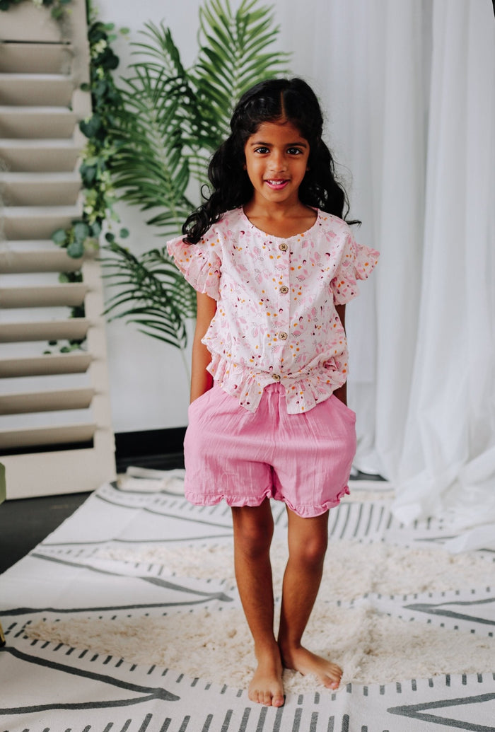 Bestaroo - Bamboo - Aliya Pink Short and Top
