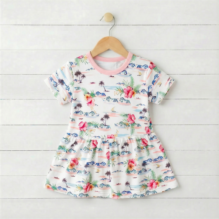 Aloha S/S Bodysuit Dres - Bestaroo
