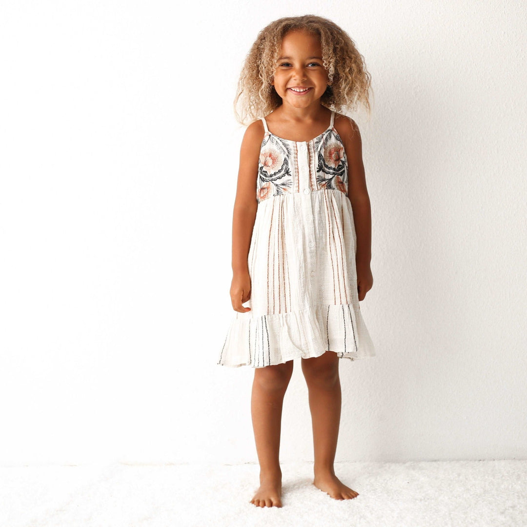 Bestaroo - amaya mini dress in cream