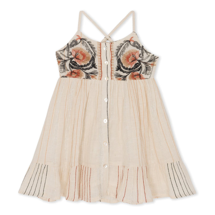 Bestaroo - Bamboo - amaya mini dress in cream