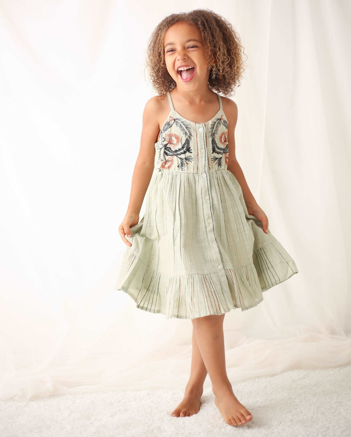 Bestaroo - amaya mini dress in sage