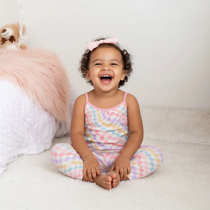 Pastel Checks Jumpsuit - Bestaroo