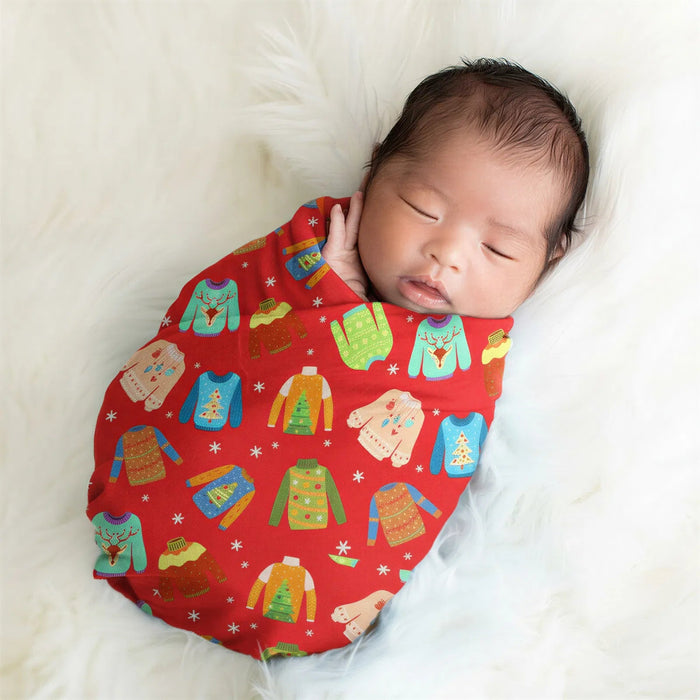 Ugly Sweater Party Swaddle - Bestaroo