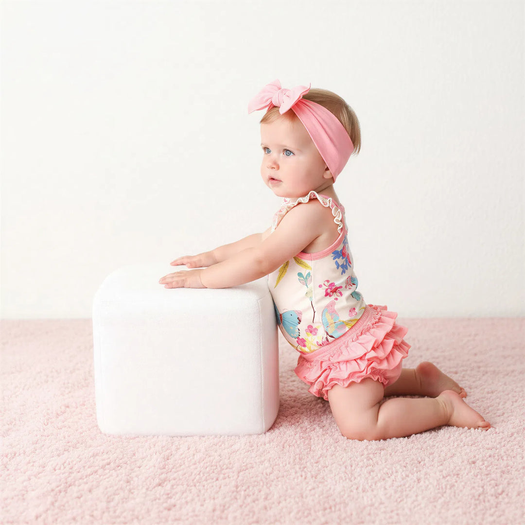 Flutter Babes Ruffle Bloomer Set