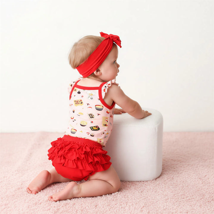 Miso Cute Ruffle Bloomer Set