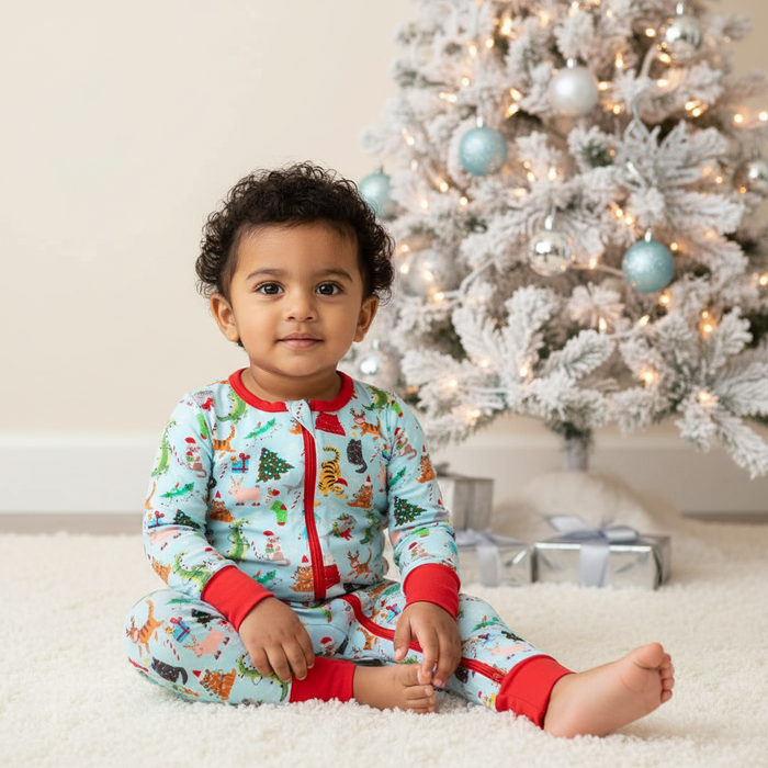 Crackling Christmas Convertible Coverall - Bestaroo