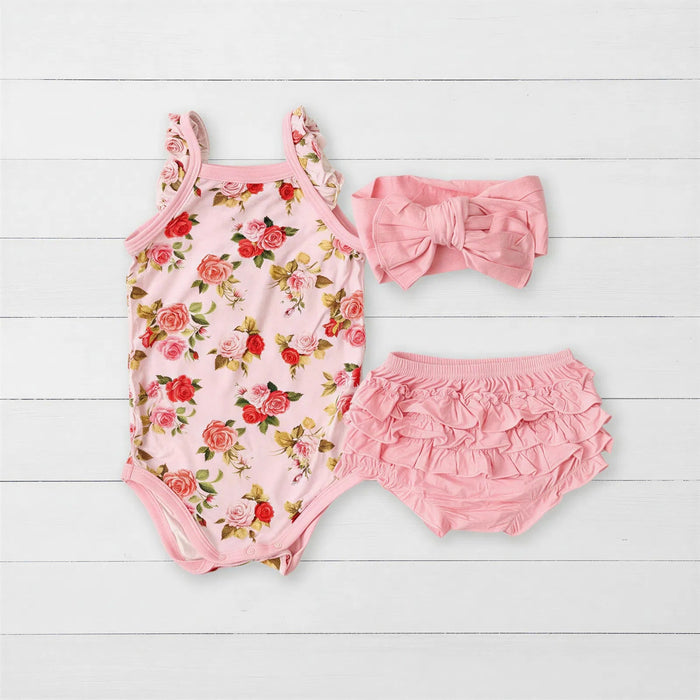Rosebud Babe Ruffle Bloomer Set - Bestaroo