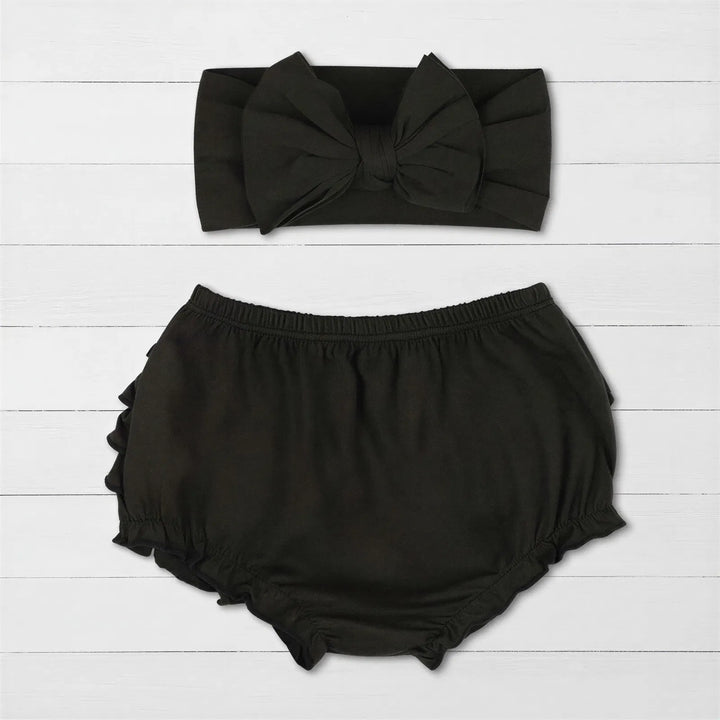 Black Bloomer and Headband