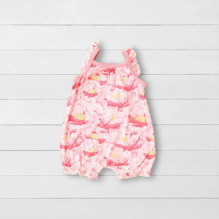 Blush Dreams Floral Bubble Romper