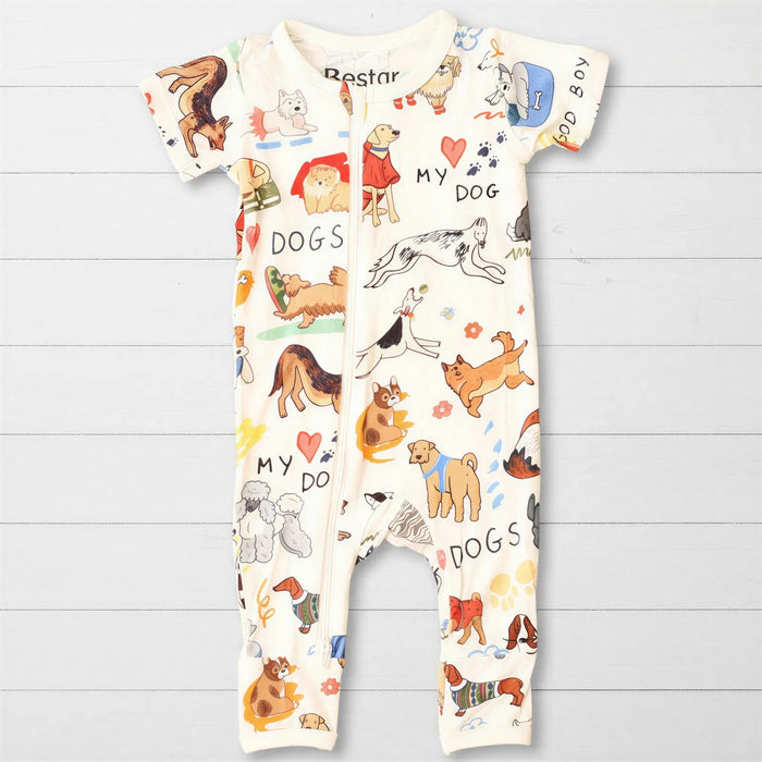 Puppy Pals White Coverall - Bestaroo