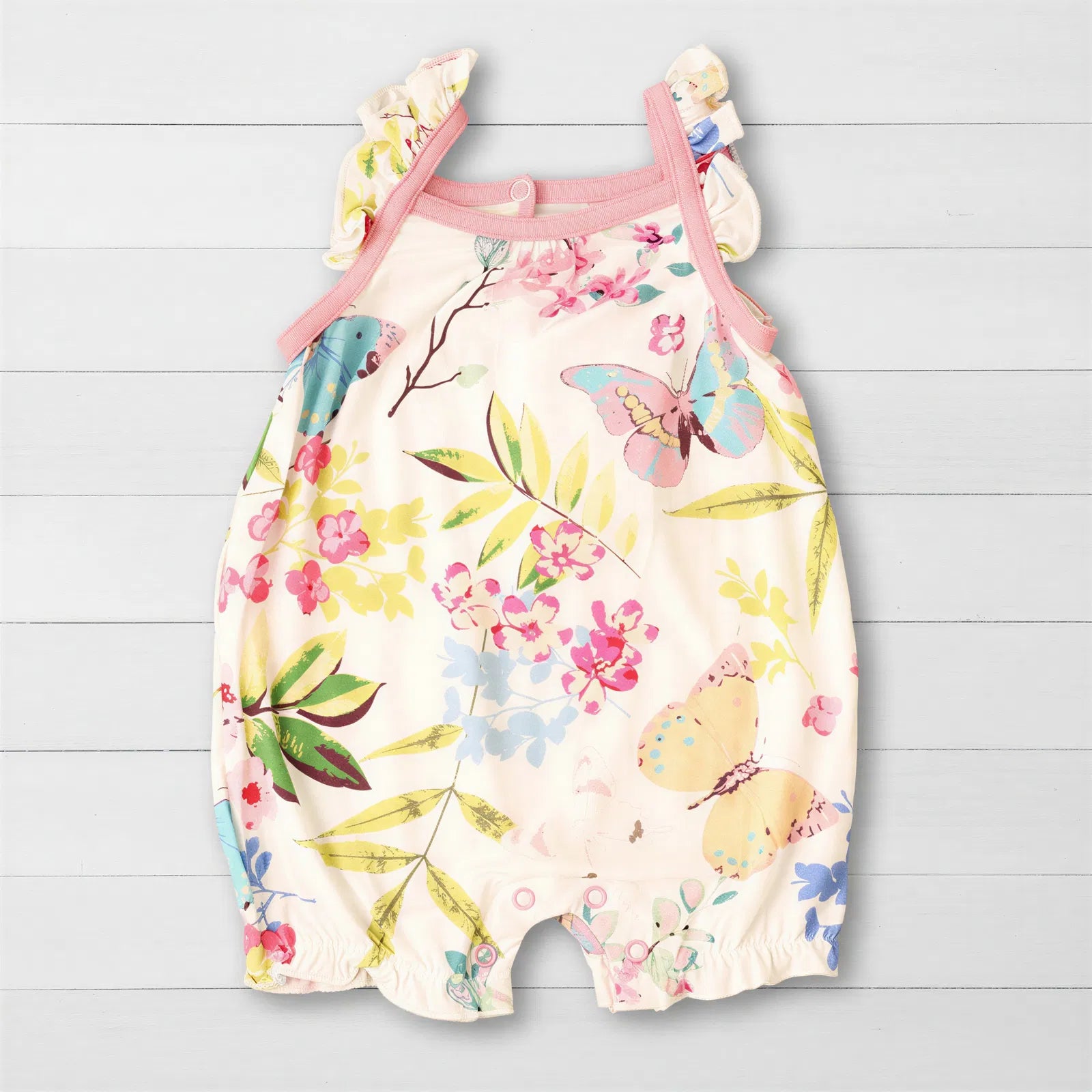 Bestaroo - Super - Soft - Bamboo - Flutter Babes Bubble Romper