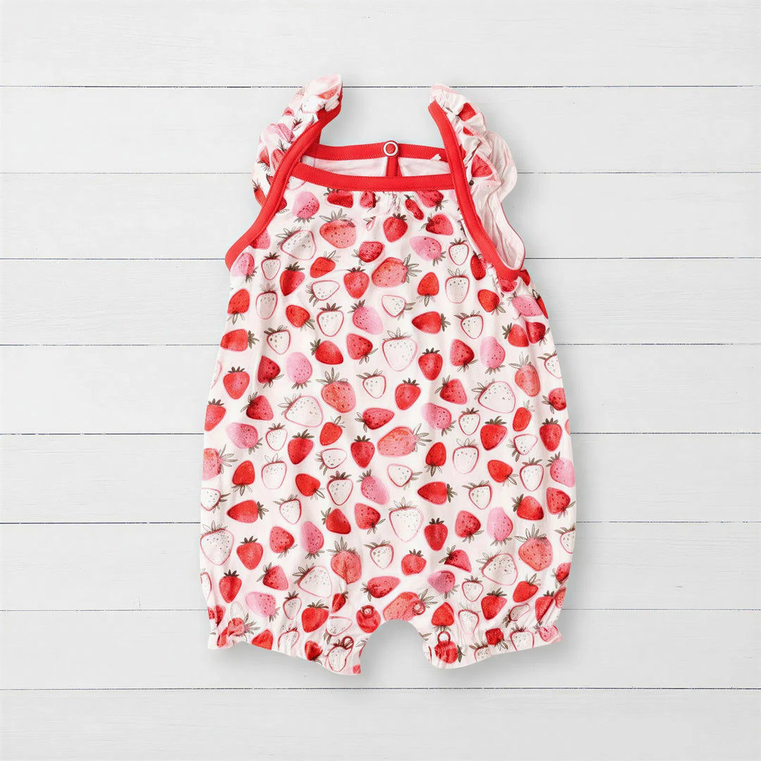 Strawberry Fields Bubble Romper