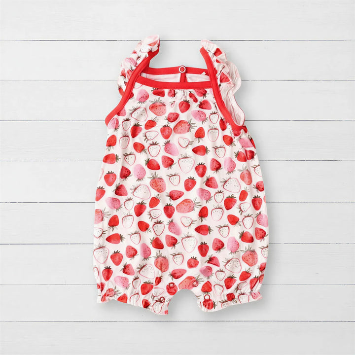 Strawberry Fields Bubble Romper
