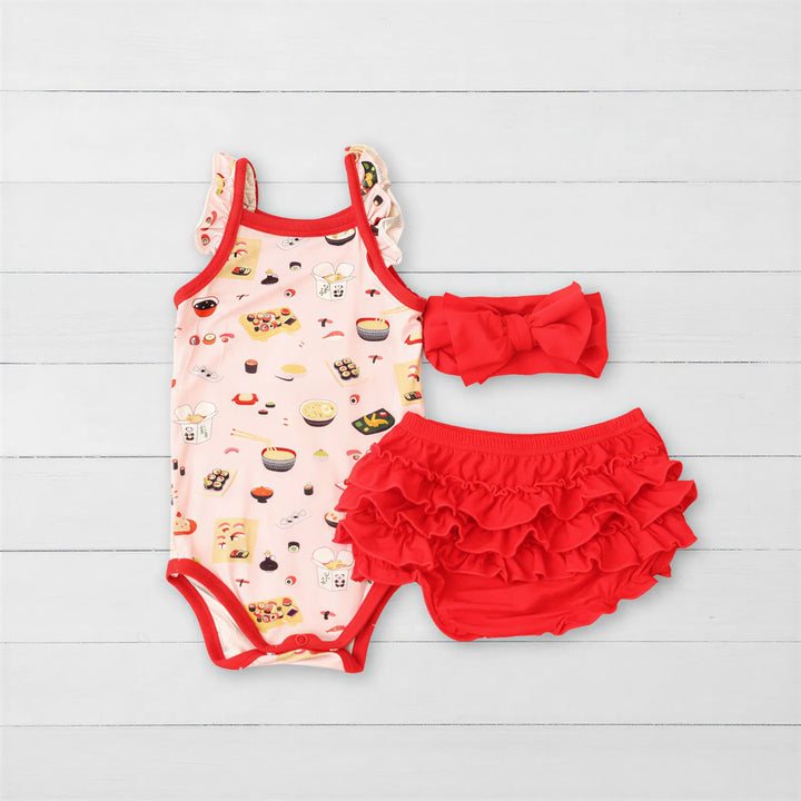Miso Cute Ruffle Bloomer Set