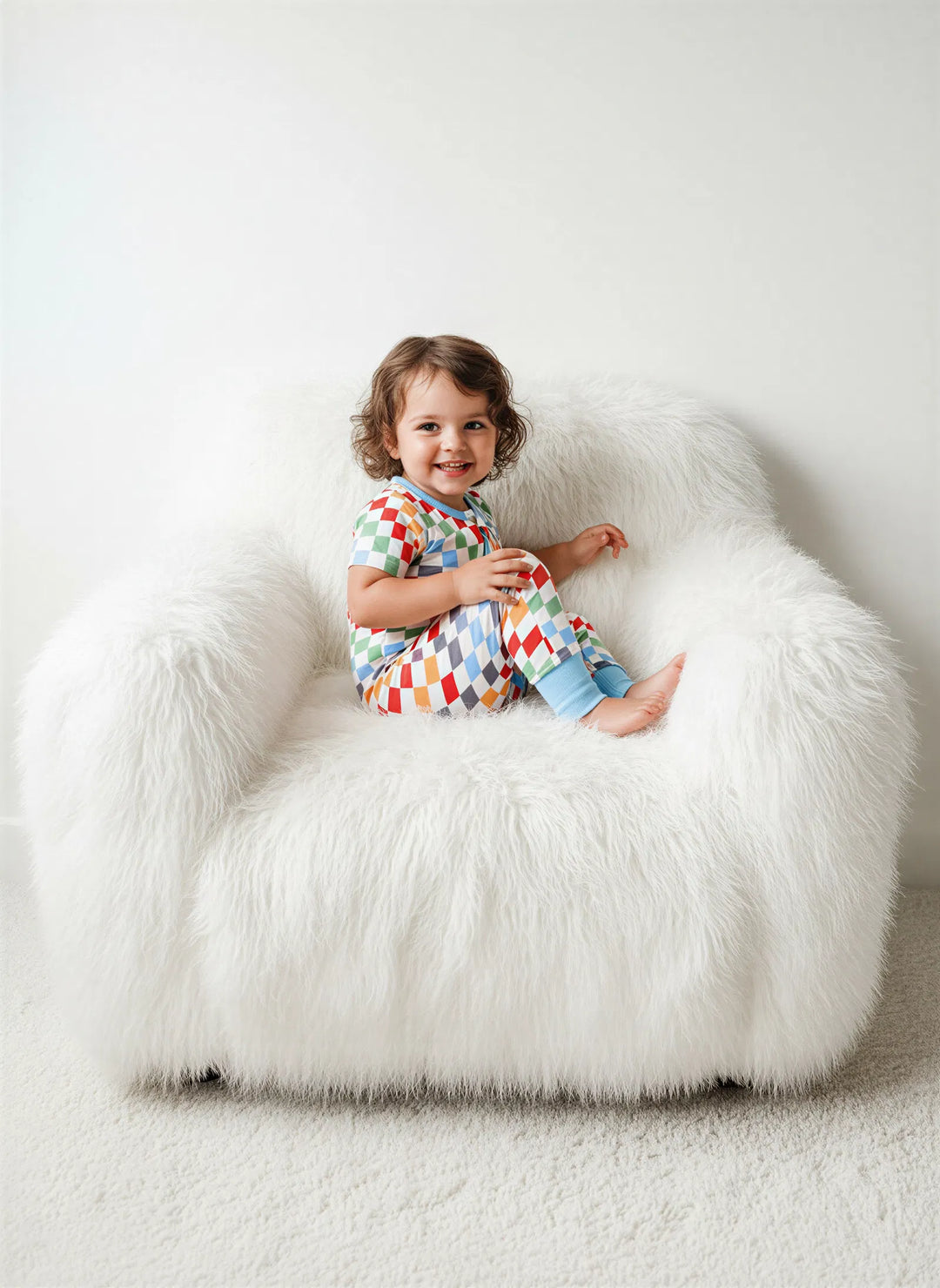 Bold Checks Coverall