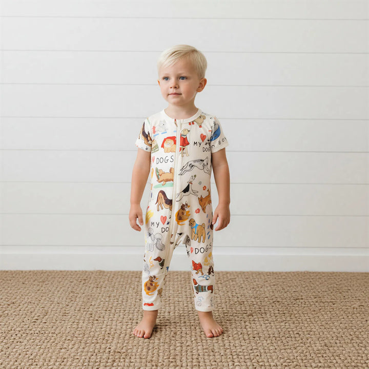 Puppy Pals White Coverall