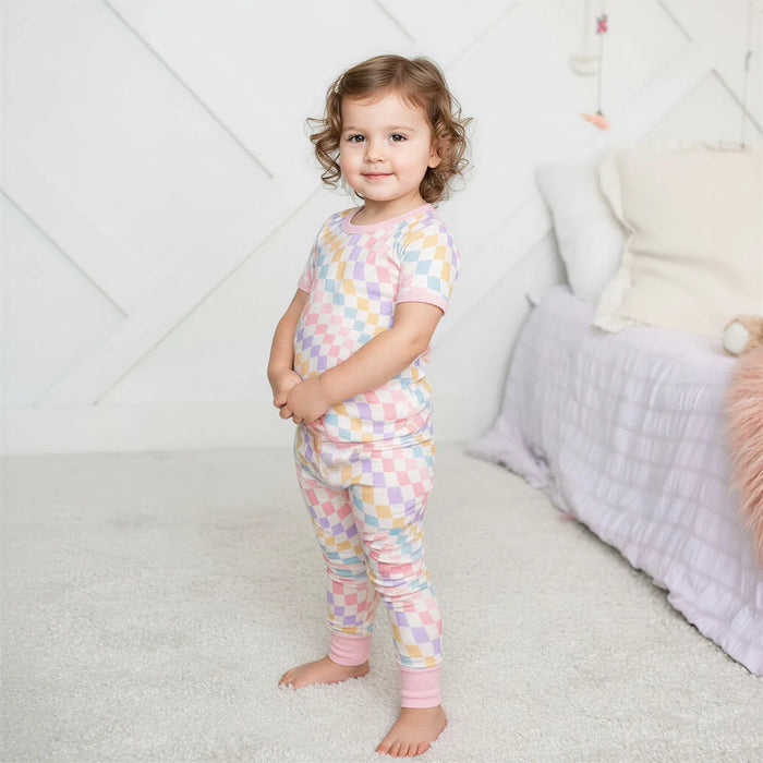 Pastel Checks Pajama - Bestaroo