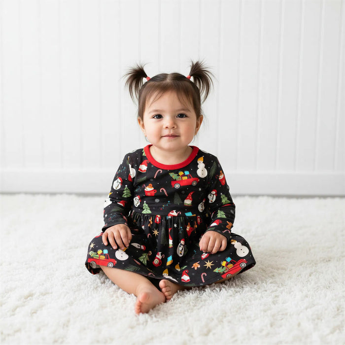 Holiday Cheer Bodysuit Dress - Bestaroo