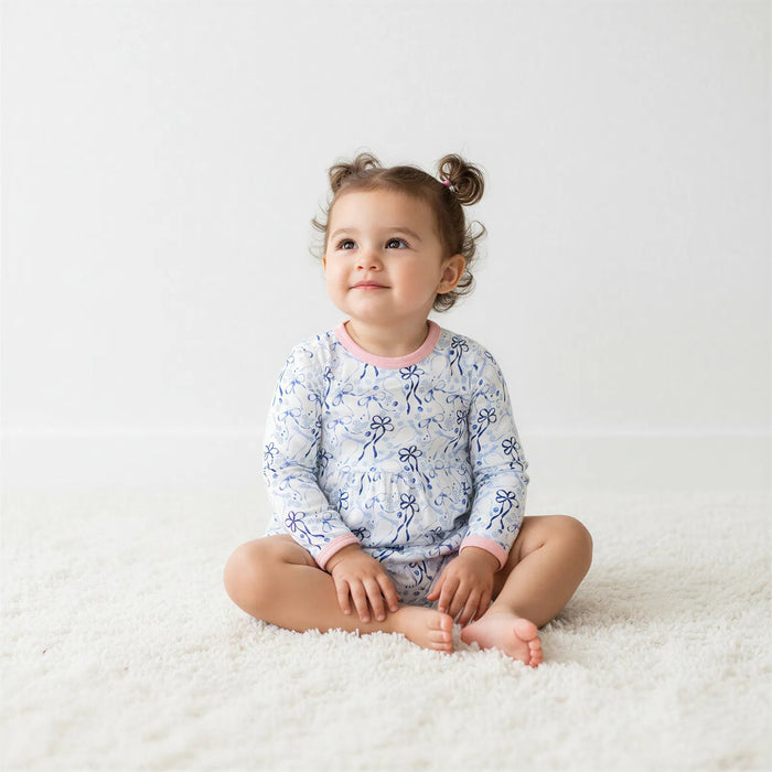 Dreidel Bows Bodysuit Dress - Bestaroo