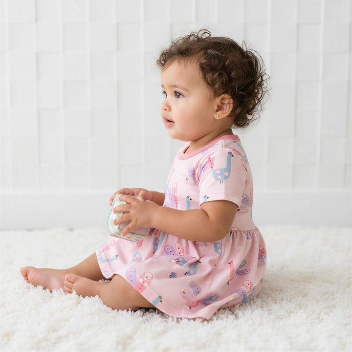 Peacock Bodysuit Dress