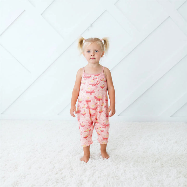 Blush Dreams Floral Jumpsuit