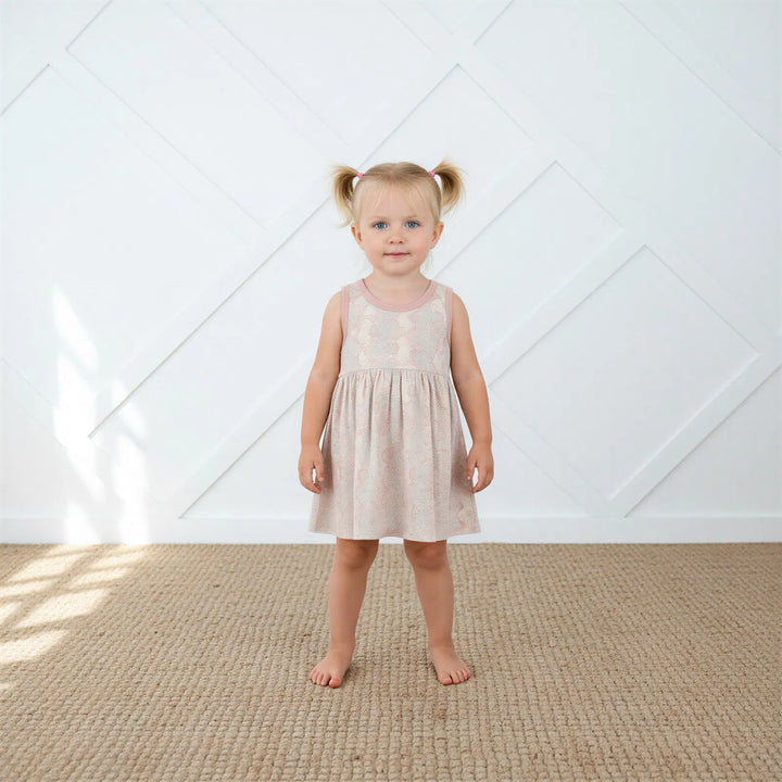 Snake Print Pink Dress