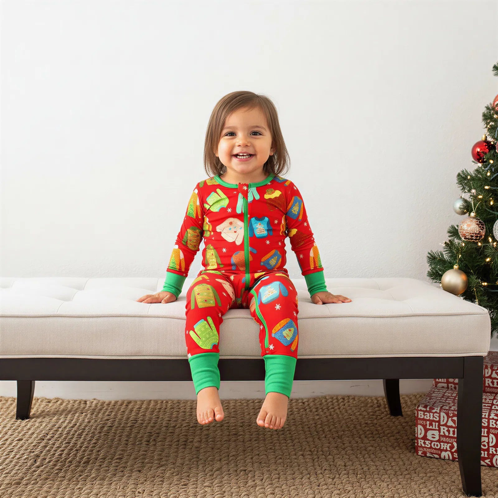 Ugly Sweater Party Convertible Coverall