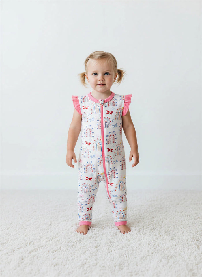 Rainbow Love Romper - Bestaroo