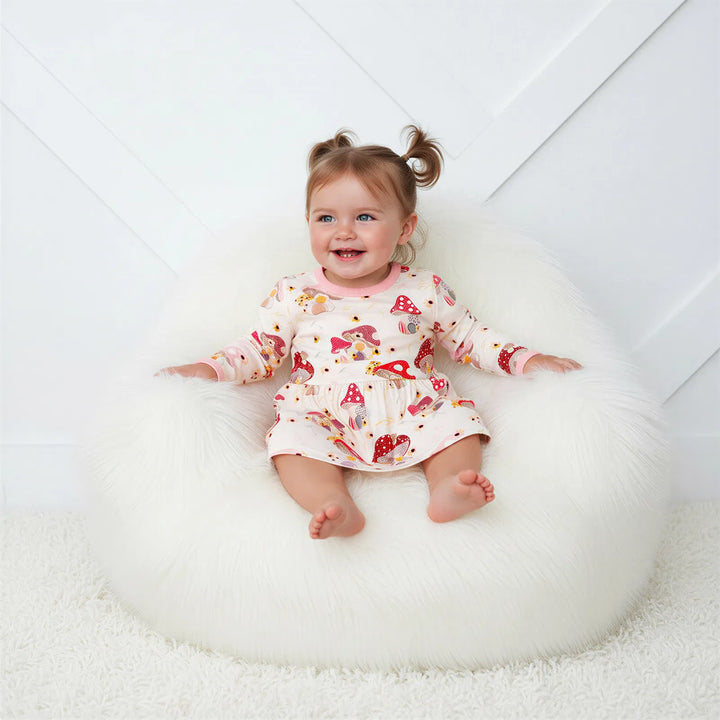 Flora Shrooms Bodysuit Dress