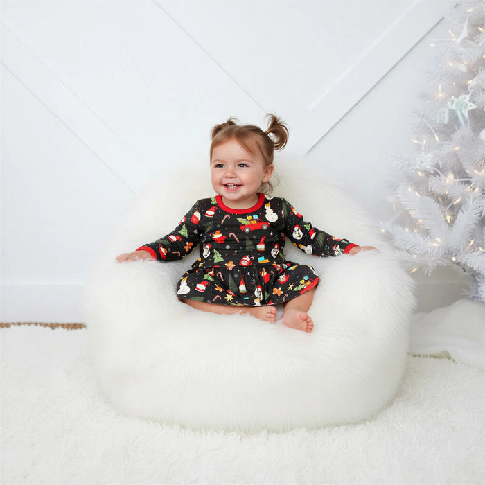 Holiday Cheer Bodysuit Dress - Bestaroo
